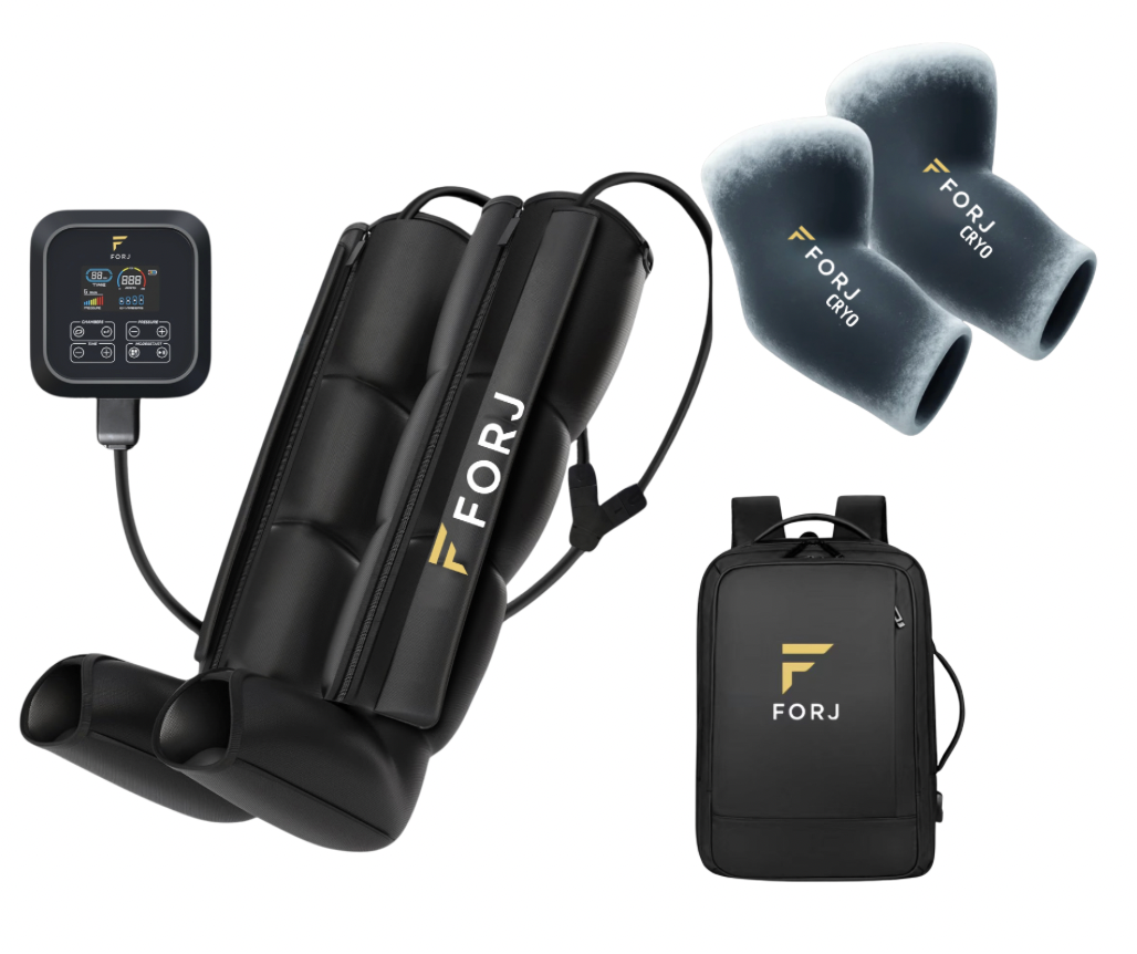 Pack Pressothérapie FORJ 4+ / Petits manchons de cryothérapie